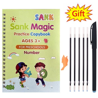 Reusable Magic Copybook For Kids - Sara closet