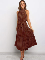 Polka Dot Casual Dress - Playful and Timeless Pattern for Everyday Chic