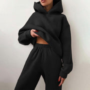 Women Warm Tracksuit - Cozy and Stylish Ensemble for Cold Weather Comfort