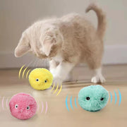 "Smart Plush Ball Toy: Engaging playtime fun for your pet, stimulating their intelligence and providing hours of entertainment."