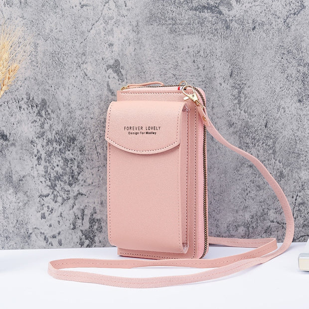 Luxury shoulder wallet bags, featuring a sleek and elegant design with high-quality materials. Perfect for carrying essentials in style and sophistication.