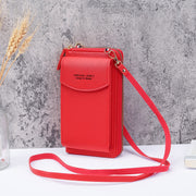 Luxury shoulder wallet bags, featuring a sleek and elegant design with high-quality materials. Perfect for carrying essentials in style and sophistication.