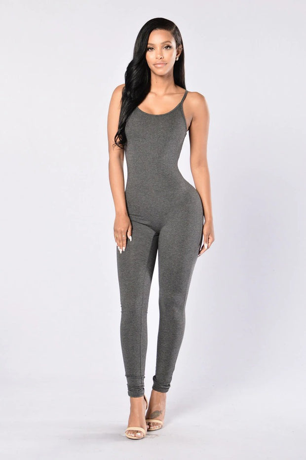 Sportswear Slim Jumpsuit - Streamlined and Functional Activewear for Performance