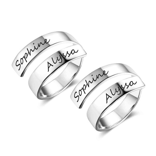 #AdjustableEngravedRings #EngravedRingsWith2Names #PersonalizedAdjustableRings #CustomEngravedRings #NameEngravedAdjustableRings #AdjustableCouplesRings #PersonalizedNameRings #EngravedBirthstoneRings #CustomizableEngravedJewelry #AdjustableRingWith2Names