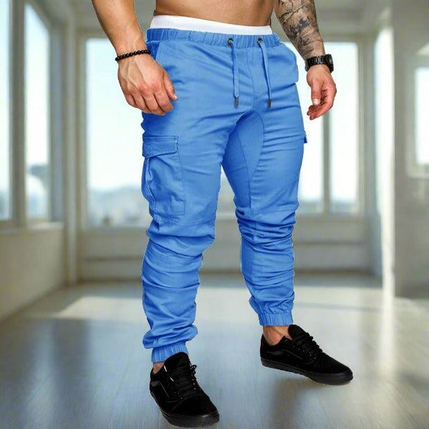 Hip hop harem trousers, blending urban style with comfort. Featuring a drop crotch and relaxed fit, these trousers are perfect for streetwear fashion and casual outings.