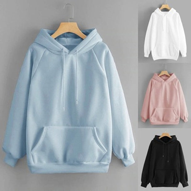 Pullover Fleece Sweatshirt - Sara closet