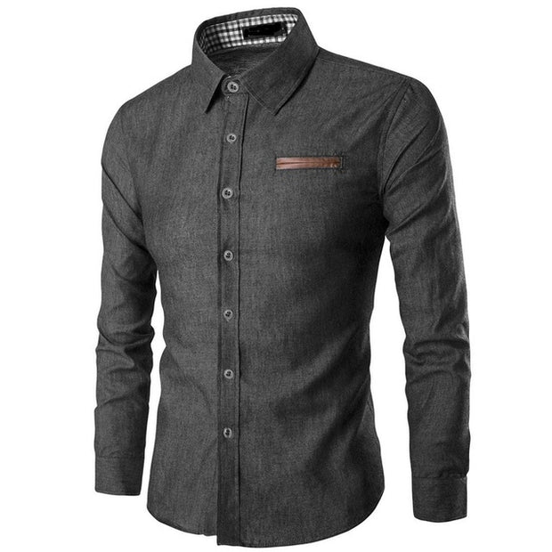 #BusinessDenimCasualShirt #DenimDressShirt #CasualDenimWorkShirt #BusinessCasualDenimShirt #DenimButtonUpShirt #BusinessAppropriateDenimShirt #CasualWorkwearDenimShirt #DenimOfficeShirt #ChambrayShirt #WorkDenimShirt